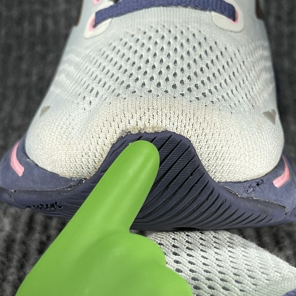 Brooks Ghost 15 Womens Size 9 Spa Blue Neo Pink Copper Walking Shoes 1203801B492 - Picture 13 of 16